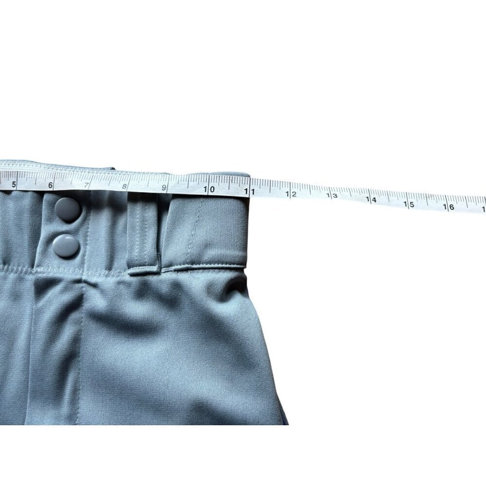 Dirty Mids Youth Gray Baseball Pants - Picture 4 of 5